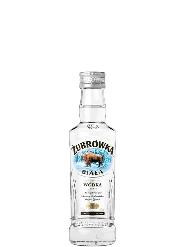 Горілка Zubrowka Biala, 40%, 0,2 л (598384)