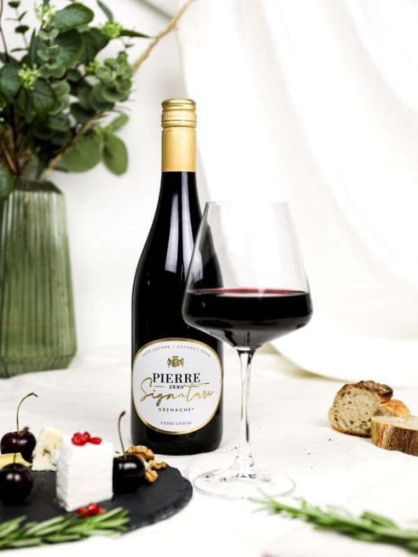 Безалкогольне вино П'єр Зеро, Сігначе Гренаш / Pierre Zero, Signature Grenache, Domaines Pierre Chavin, червоне 0.75л