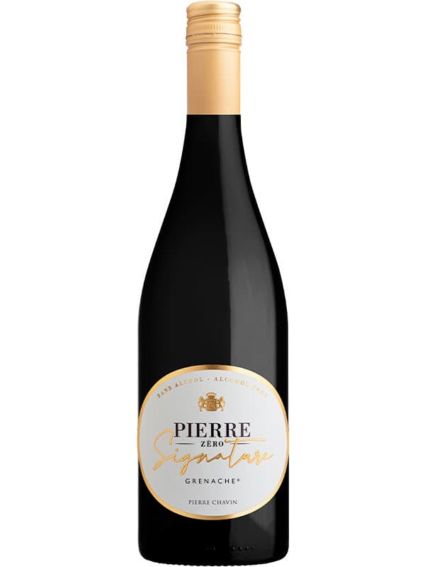 Безалкогольне вино П'єр Зеро, Сігначе Гренаш / Pierre Zero, Signature Grenache, Domaines Pierre Chavin, червоне 0.75л