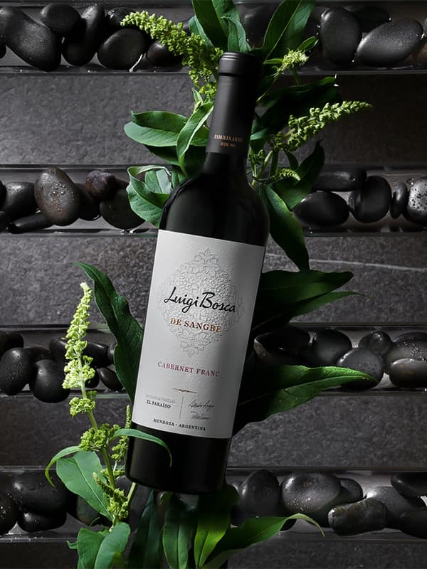 Вино "Де Сангре", Каберне Фран / "De Sangre", Cabernet Franc, Luigi Bosca, червоне сухе 0.75л