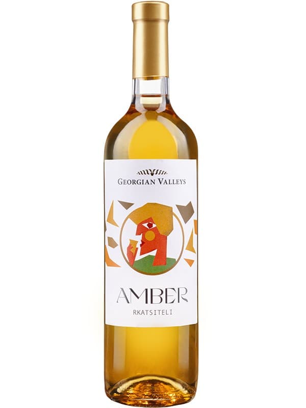 Вино Амбер Ркацителі / Amber Rkatsiteli, Georgian Valleys, бурштинове сухе 0.75