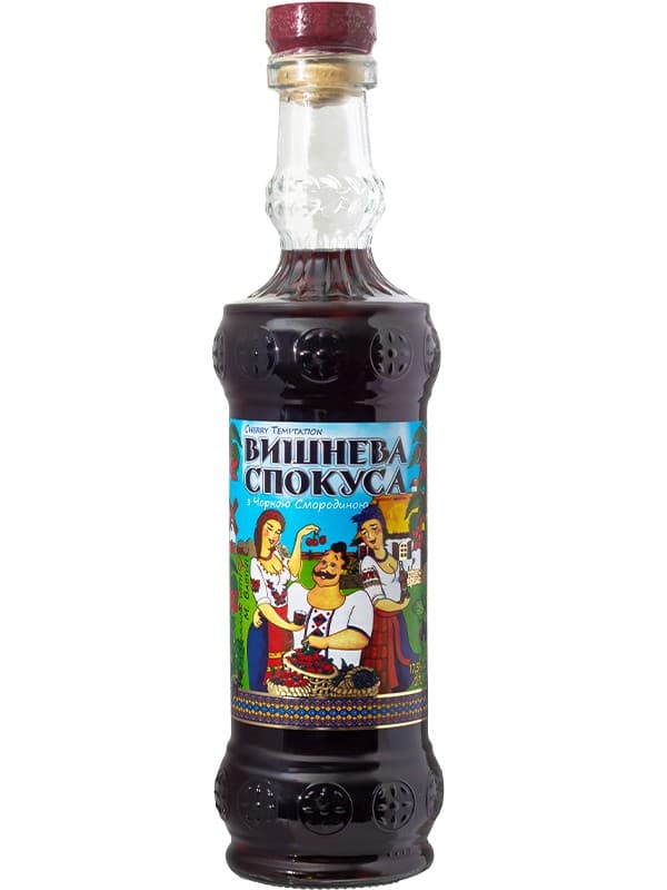 Наливка Вишнева Спокуса з чорною смородиною / Cherry Temptation, 17.5%, 0.7л