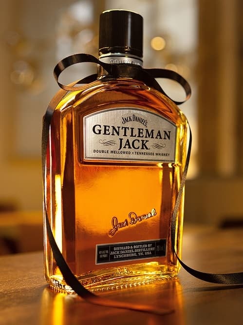 Віскі Джентельмен, Джек Деніелс / Gentleman, Jack Daniel's, 40%, 0.7л + келих