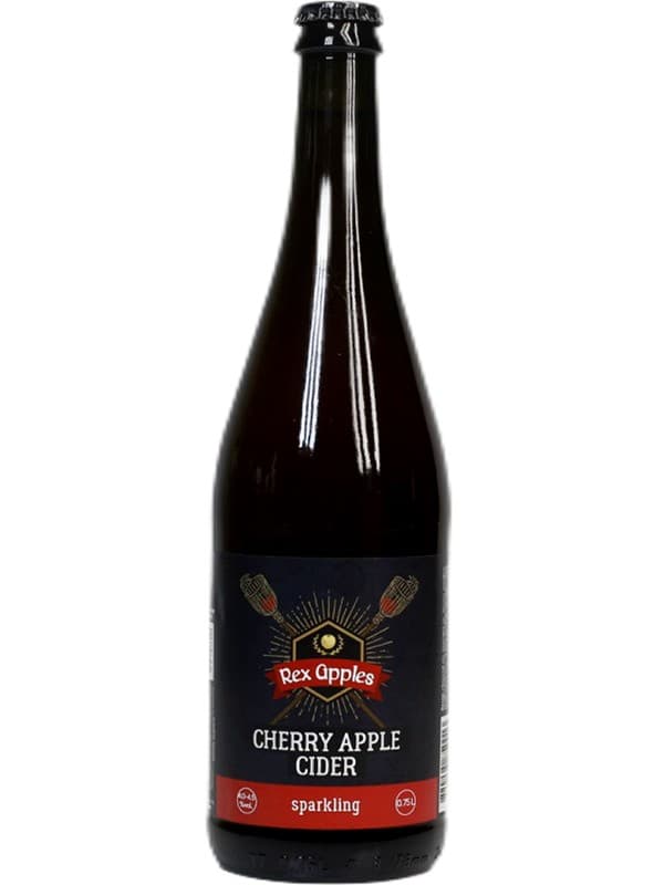 Сидр ігристий Яблучно-Вишневий / Cherry Apple Cider, Rex Apples, сухий 4-4.5% 0.75л