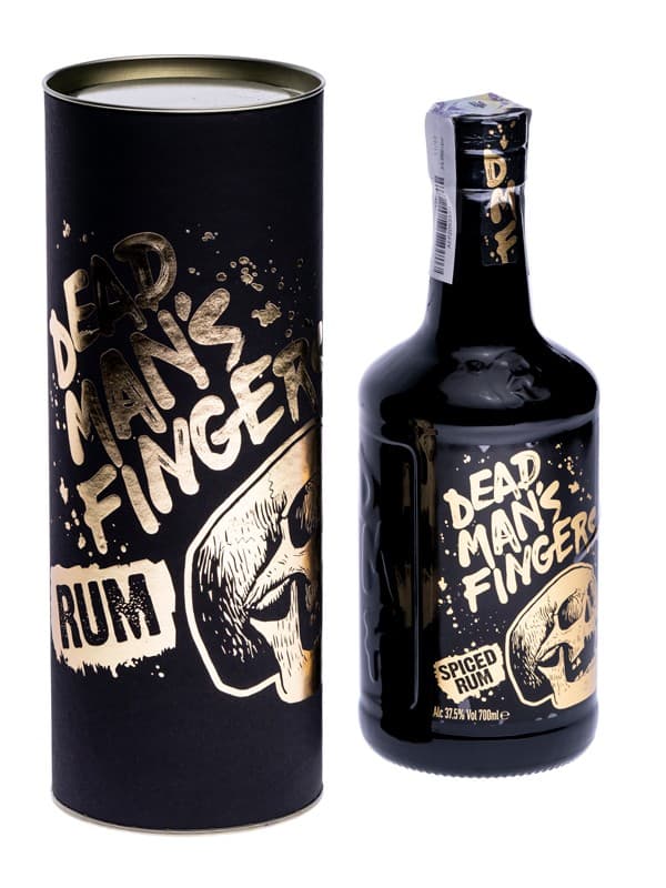 Ром Дед Менс Фінгерс (ДМФ), Спайсед / Dead Man's Fingers (DMF), Spiced, 37.5%, 0.7л, в тубусі