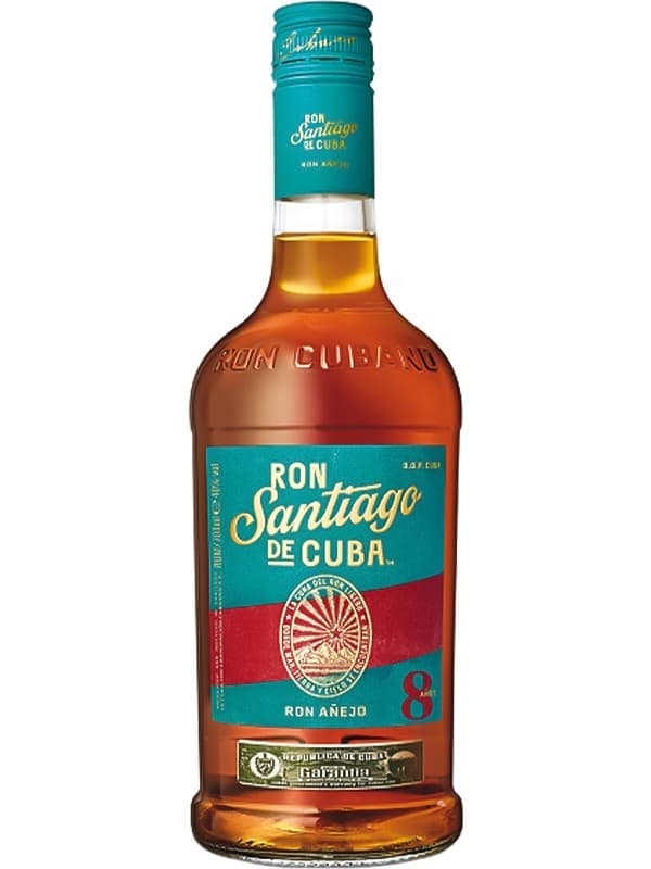 Ром Сантьяго де Куба, Аньехо / Santiago de Cuba, Anejo, 8 років, 40%, 0.7л
