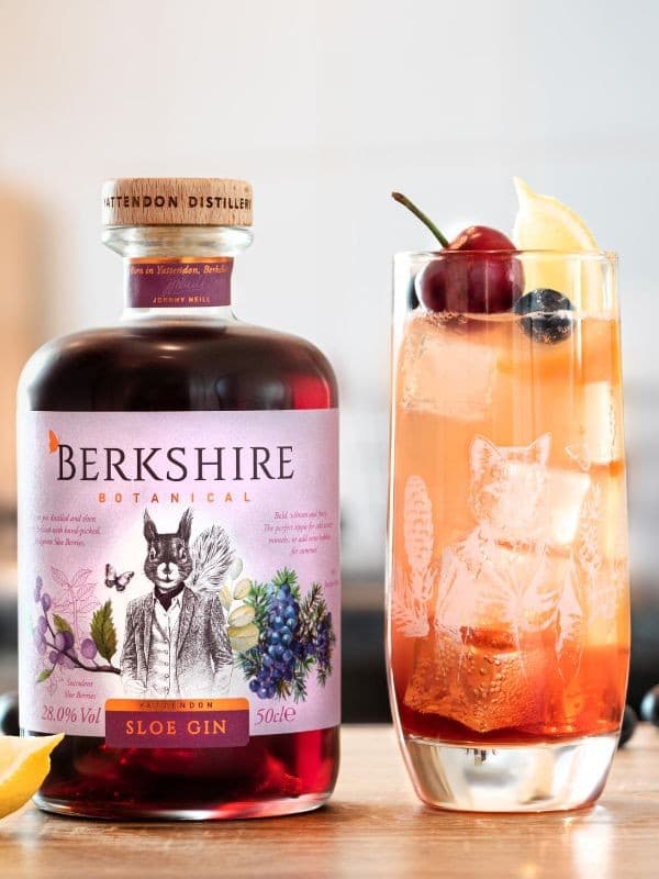 Джин Беркшир, Терн / Berkshire, Sloe, 28%, 0.5л