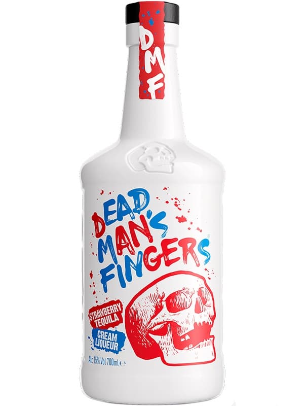 Лікер на основі текіли Дед Менс Фінгерс (ДМФ), Полуниця & Крем / Dead Man’s Fingers (DMF), Strawberry Tequila Cream Liqueur, 15%, 0.7л