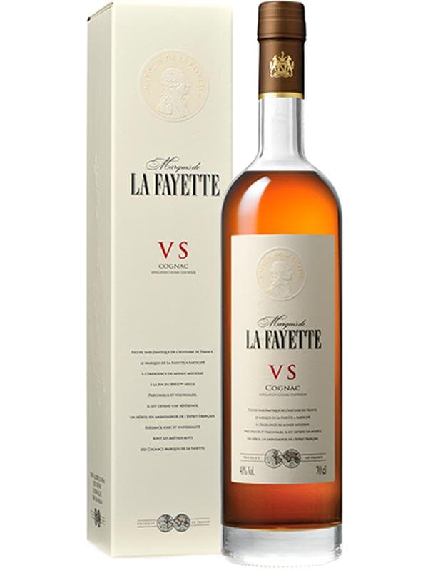 Коньяк Маркіз де Лафайет / Marquis de La Fayette, VS, 40%, 0.7л