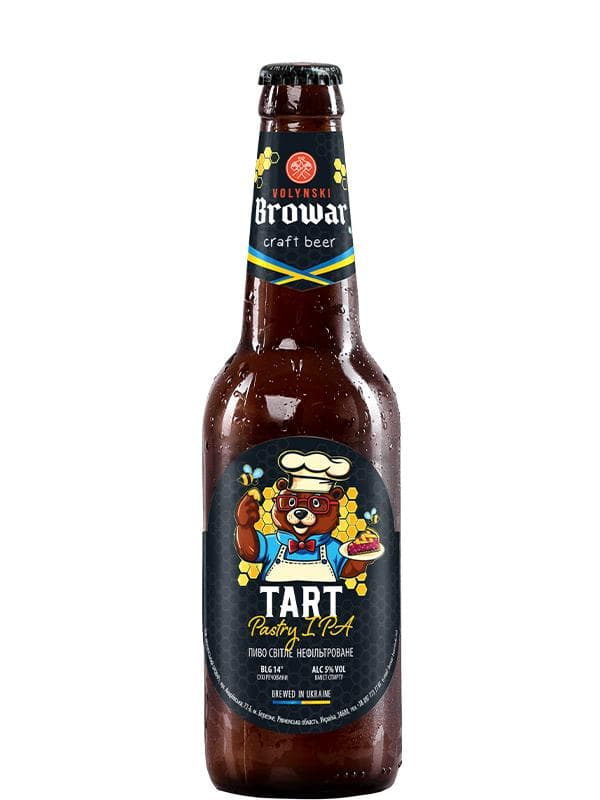 Пиво Тарт, Волинський Бровар / Tart, Volynski Browar, 5%, 0.35л