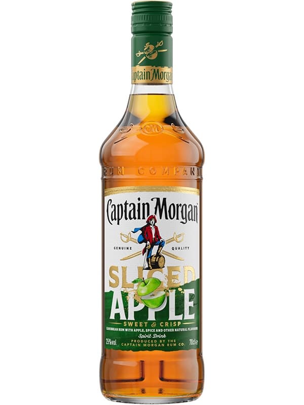 Ромовий напій Капітан Морган, Слайсед Еппл / Captain Morgan, Sliced Apple, 25%, 0.7л