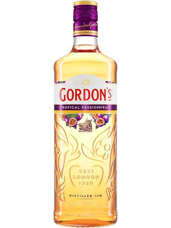 Напій на основі джину Гордонс, Тропікал Пешнфрут / Gordon's, Tropical Passionfruit, 37.5%, 0.7л