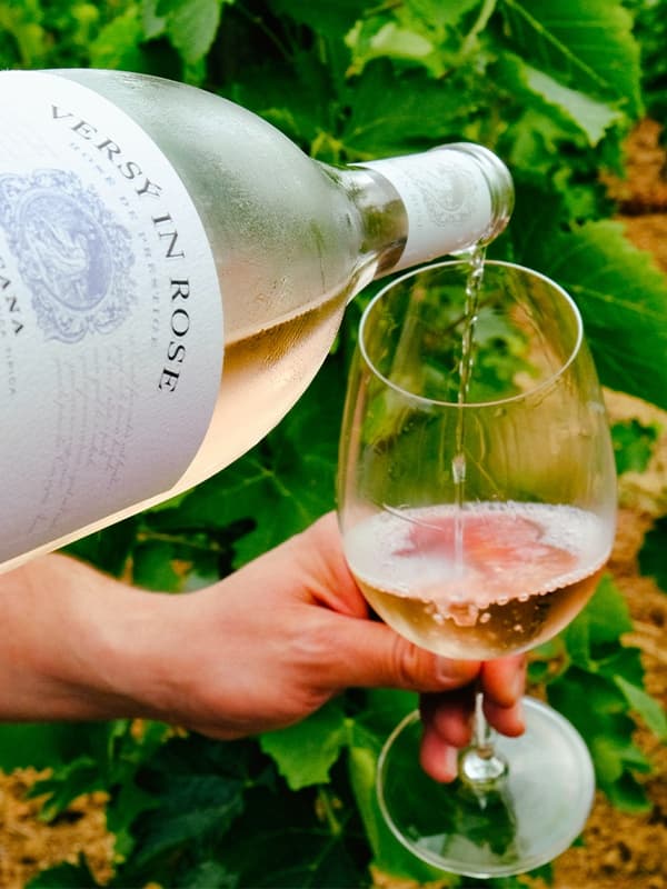 Вино Версі ін Розе, Тоскана / Versy in Rose, Toscana, Tenuta Montecchiesi, рожеве сухе 0.75л