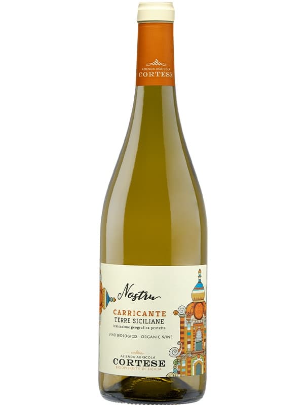 Вино Карріканте, Терре Сіціліане / Carricante, Terre Siciliane, Cortese Nostru, біле сухе 0.75л