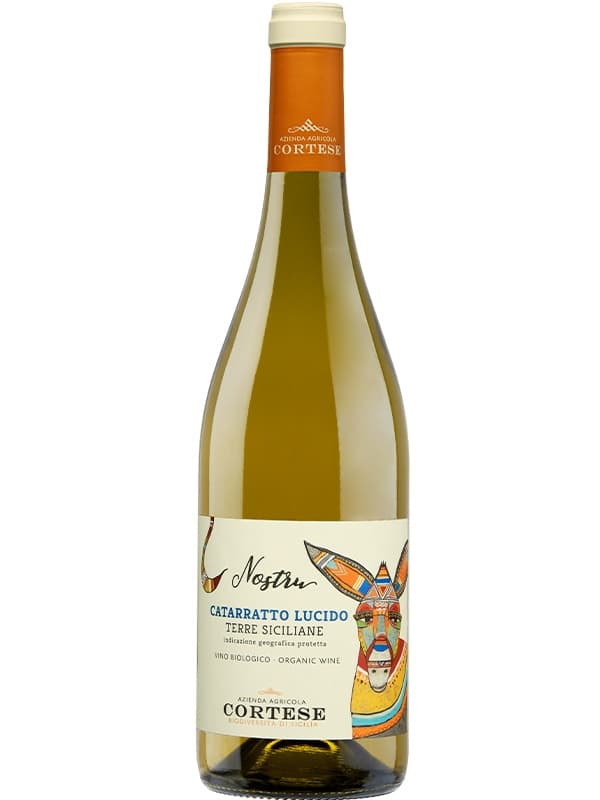 Вино Катаратто Лусідо, Терре Сіціліане / Catarratto Lucido, Terre Siciliane, Cortese Nostru, біле сухе 0.75л