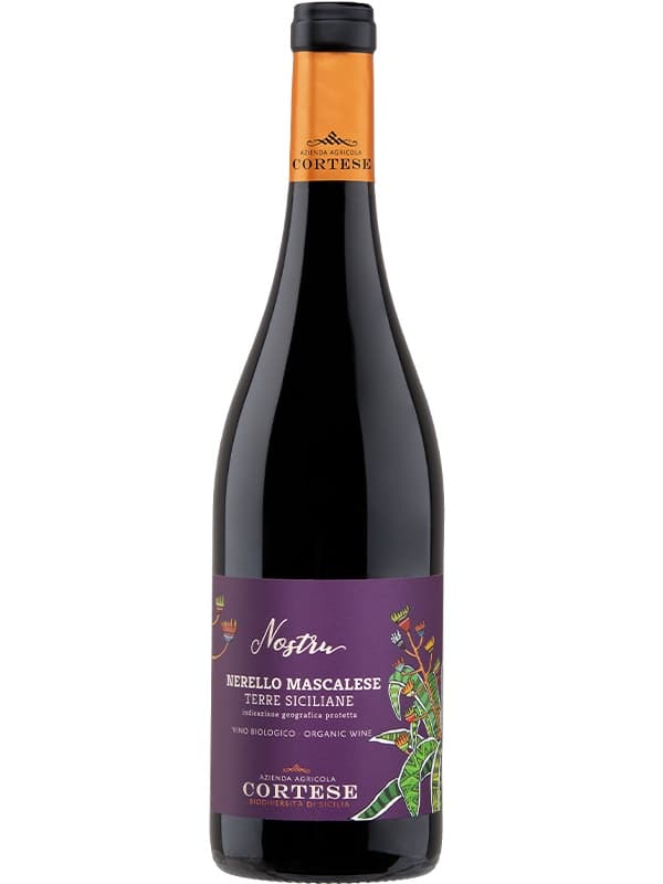 Вино Нерелло Маскалезе, Терре Сіціліане / Nerello Mascalese, Terre Siciliane, Cortese Nostru, червоне сухе 0.75л