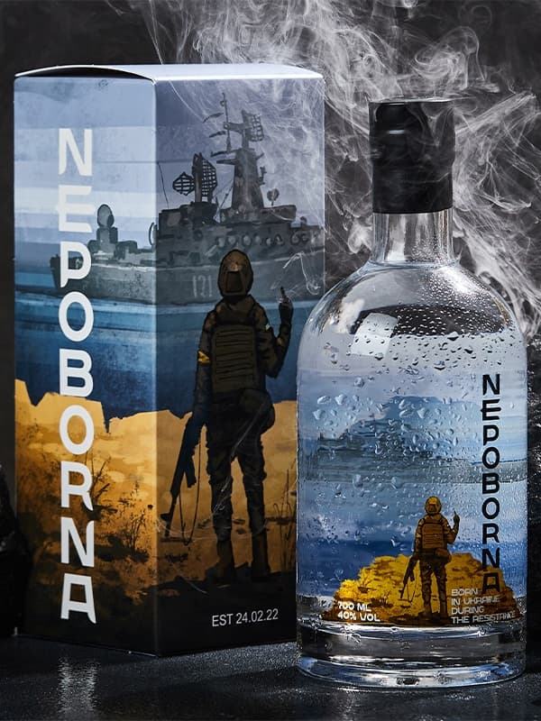 Горілка Непоборна / Nepoborna, 40%, 0.7л