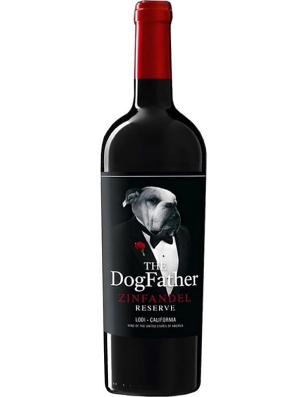 Вино Зінфандель, Догфазер / Zinfandel, Dogfather, Mare Magnum, червоне сухе, 0.75л
