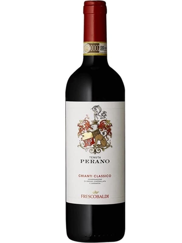 Вино Перано, К'янті Классіко / Perano, Chianti Classico, Frescobaldi, червоне сухе 0.75л