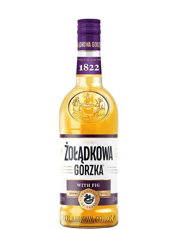 Лікер Жоладкова, Горжка Фіг / Zoladkowa, Gorzka Fig, Stock, 30%, 0.5л