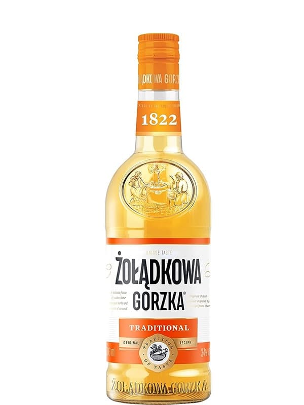 Лікер Жоладкова, Горжка Традішинал / Zoladkowa, Gorzka Traditional, Stock, 34%, 0.5л
