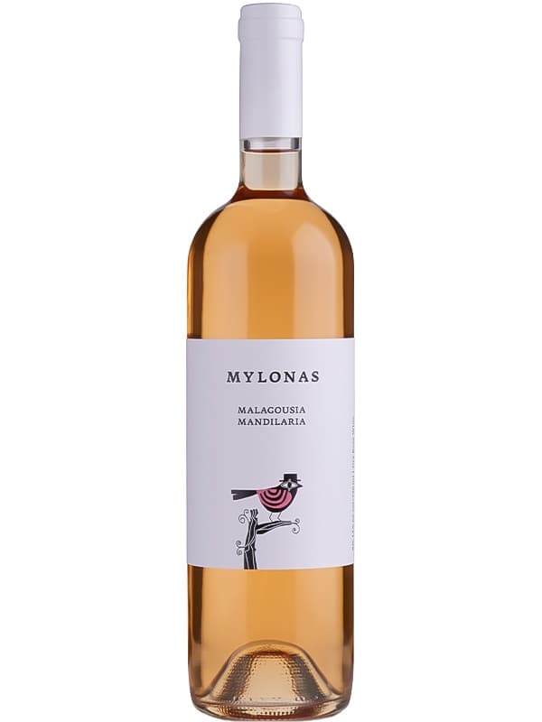 Вино Малагусія-Манділарія / Malagousia-Mandilaria, Mylonas Winery, рожеве сухе 0.75л