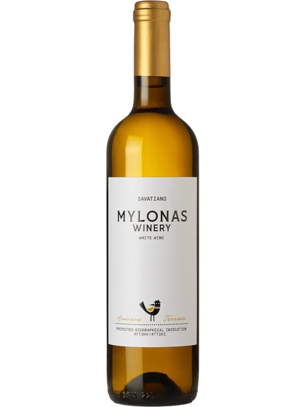 Вино Саватіано / Savatiano, Mylonas Winery, біле сухе 0.75л