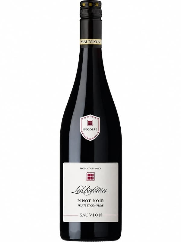 Вино Ле Рафальє, Піно Нуар / Les Rafelieres, Pinot Noir, Maison Sauvion, червоне сухе 0.75л