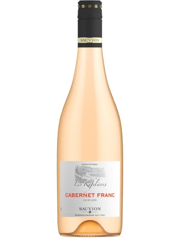 Вино Ле Рафальє, Каберне Фран Розе / Les Rafelieres, Cabernet Franc Rose, Maison Sauvion, рожеве напівсухе 0.75л