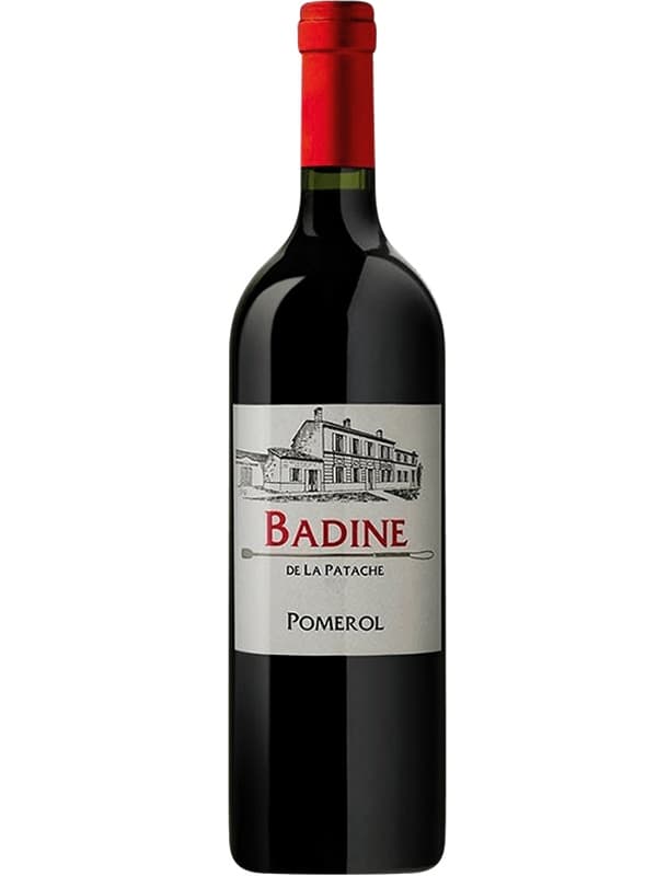Вино Бадін де ла Паташ, Помероль / Badine de la Patache, Pomerol, червоне сухе 0.75л