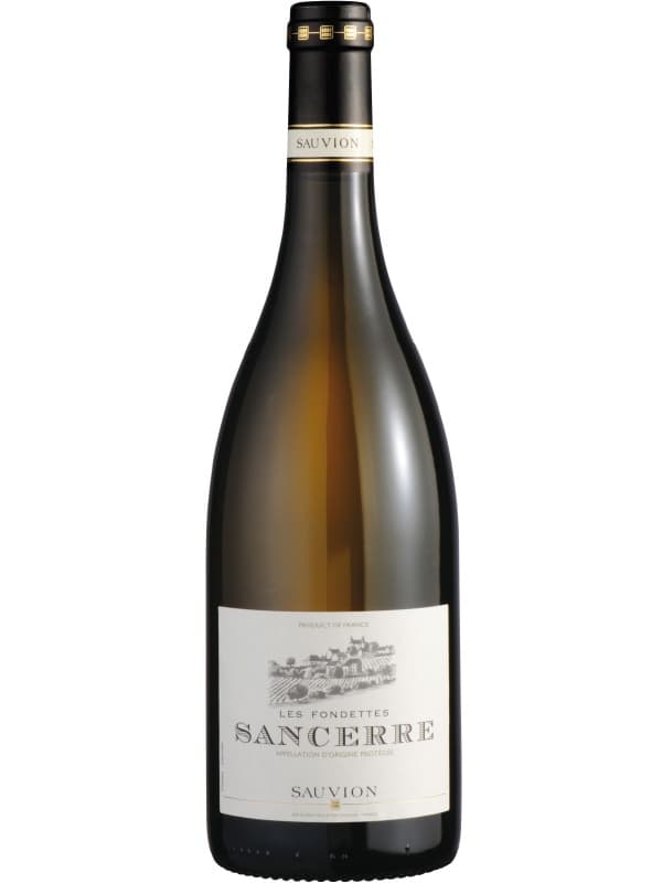 Вино Ле Фондет, Сансер / Les Fondettes, Sancerre, Maison Sauvion, біле сухе 0.75л