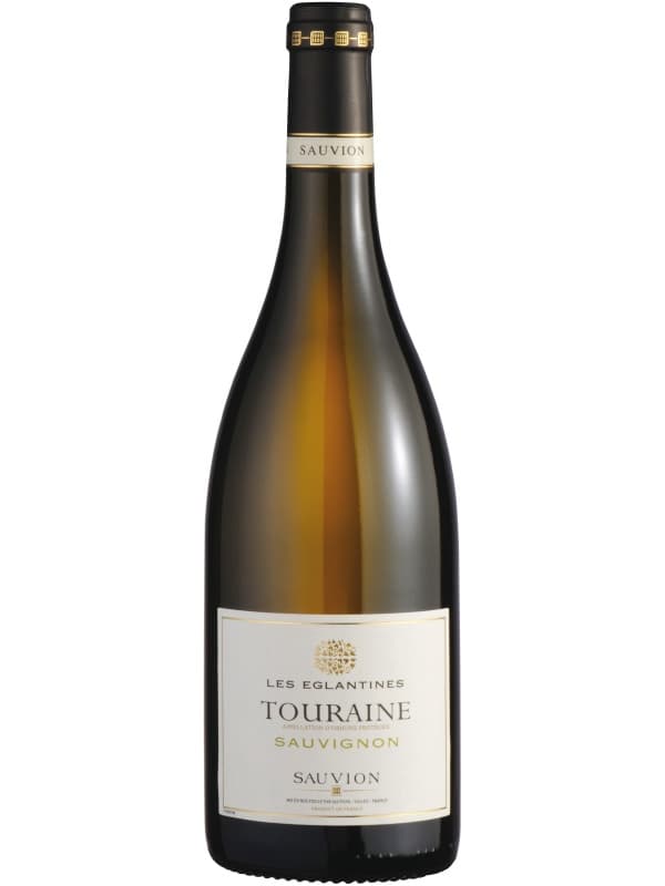 Вино Лес Еглантін Турен, Совіньйон Блан / Les Eglantines Touraine, Sauvignon Blanc, Maison Sauvion, біле сухе 0.75л