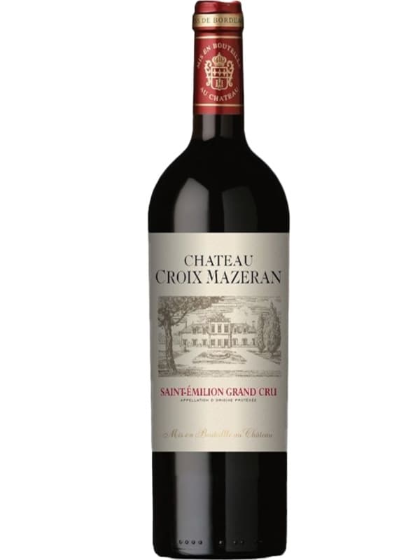 Вино Шато Ла Круа Мазеран, Гран Крю / Chateau La Croix Mazeran, Grand Cru, червоне сухе 0.75л