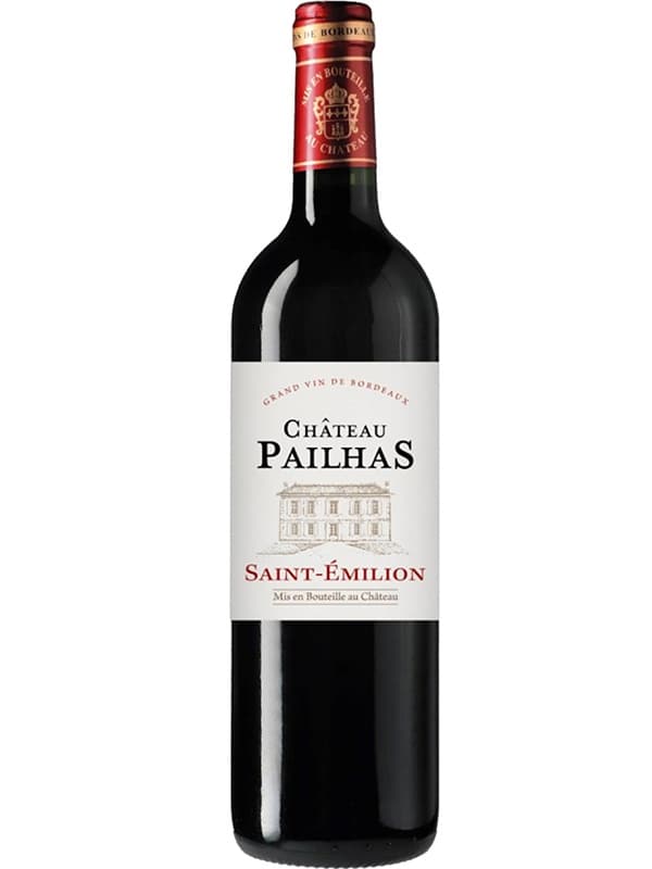 Вино Шато Пеляс, Сент-Емільйон / Chateau Pailhas, Saint-Emilion, червоне сухе 0.75л