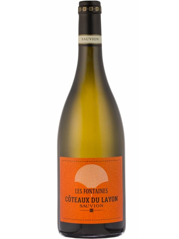 Вино Ле Фонтен, Кот дю Лайон / Les Fontaines, Coteaux du Layon, Maison Sauvion, біле напівсолодке 0.75л