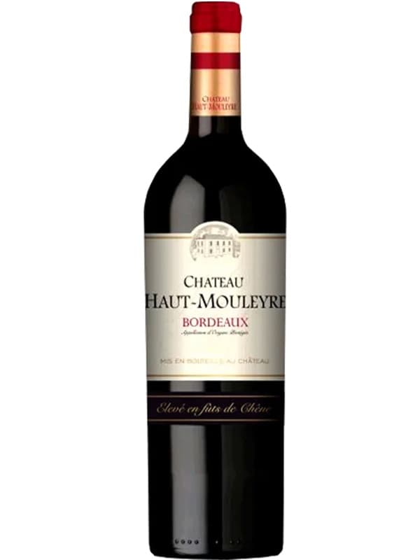 Вино Шато 0-Мулер, Бордо, Елеве ен фут де Шен / Chateau Haut-Mouleyre, Bordeaux, Eleve en fut de Chene, червоне сухе 0.75л