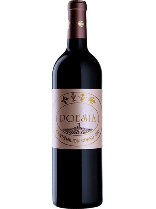 Вино Шато Поезія, Сент-Еміліон Гран Крю / Chateau Poesia, Saint-Emilion Grand Cru, червоне сухе 0.75л