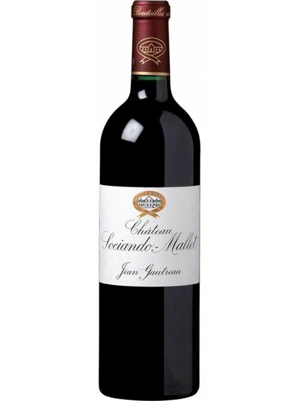 Вино Шато Сосьяндо-Малє, О-Медок / Chateau Sociando-Mallet, Haut-Medoc, червоне сухе 0.75л