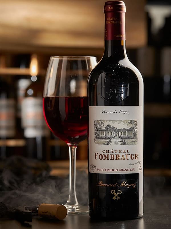 Вино Шато Фомбруж, Сент-Еміліон Гран Крю / Chateau Fombrauge, Saint-Emilion Grand Cru, червоне сухе 0.75л