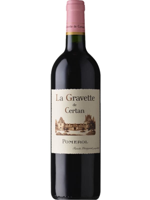 Вино Ля Гравет де Сертан, Помероль / La Gravette de Certan, Pomerol, червоне сухе 0.75л