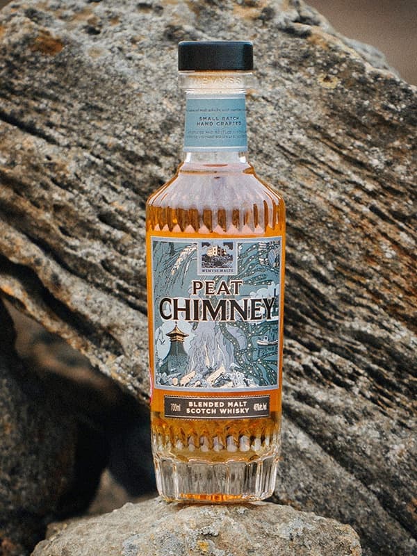 Віскі Піт Чімней, Бленд Молт / Peat Chimney, Blended Malt, Wemyss Malts, 46%, 0.7л