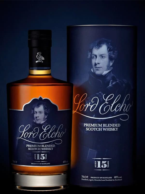 Віскі Лорд Елчо, Преміум Бленд / Lord Elcho, Premium Blended, 15 років, 40%, 0.7л