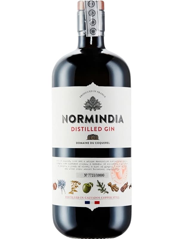 Джин Норміндіа, Дістілд / Normindia, Distilled, Coquerel, 41.4%, 0.7л