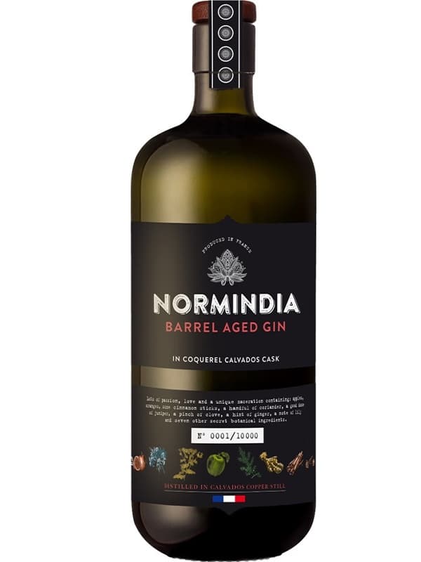 Джин Норміндіа, Баррел Ейдж / Normindia, Barrel Aged, Coquerel, 44.1%, 0.7л