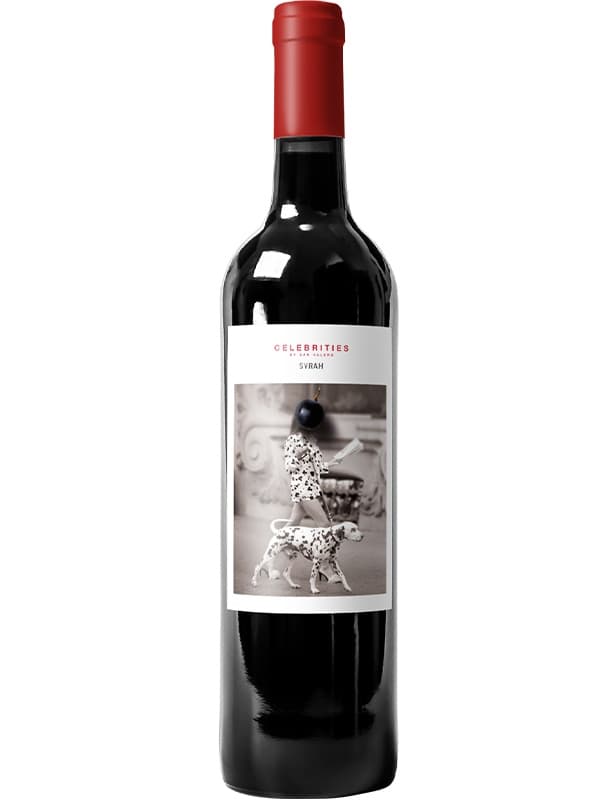 Вино Селебрітіс, Сіра / Celebrities, Syrah, Bodegas San Valero, червоне сухе 0.75л