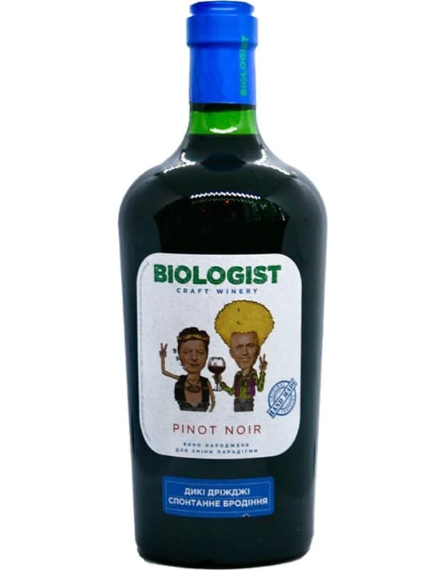 Вино Піно Нуар / Pinot Noir, Biologist, червоне сухе 0.75л