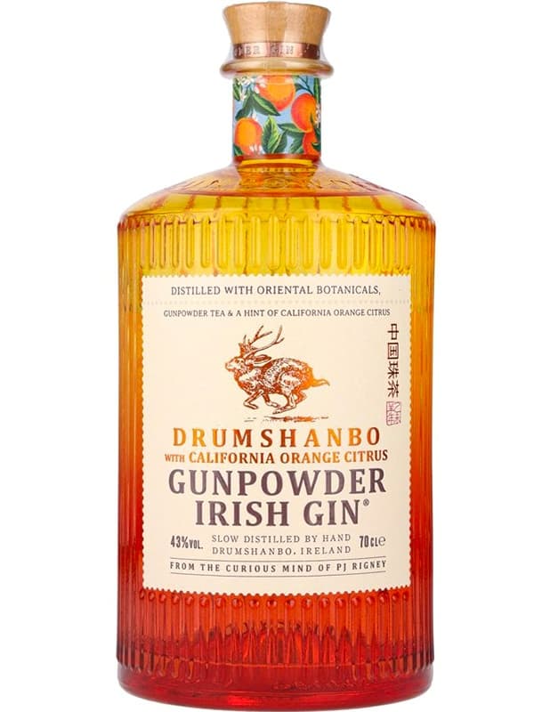 Джин Драмшанбо Ганпаудер, Каліфорнійський Апельсин / Drumshanbo Gunpowder, Californian Orange, 43%, 0.7л