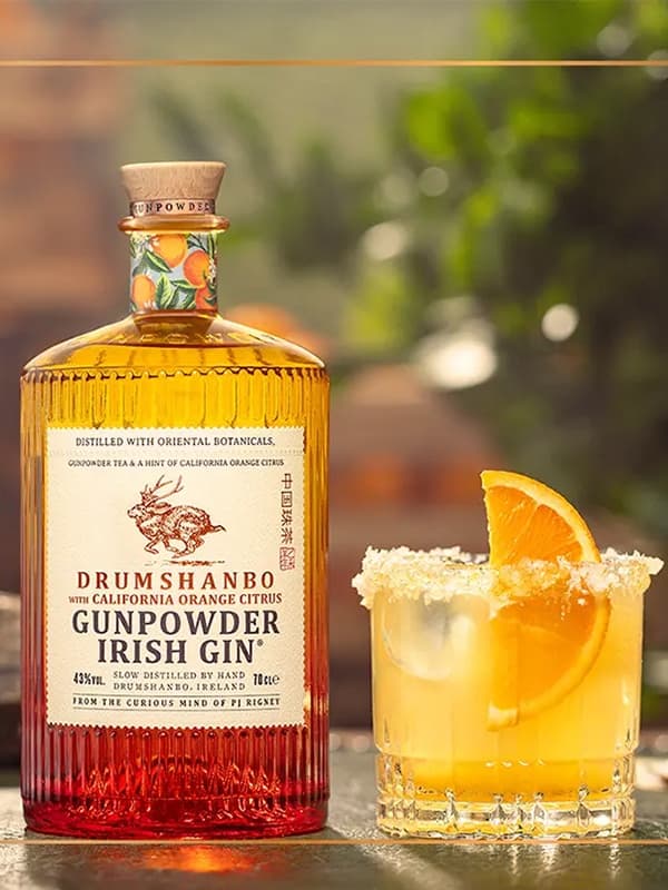 Джин Драмшанбо Ганпаудер, Каліфорнійський Апельсин / Drumshanbo Gunpowder, Californian Orange, 43%, 0.7л