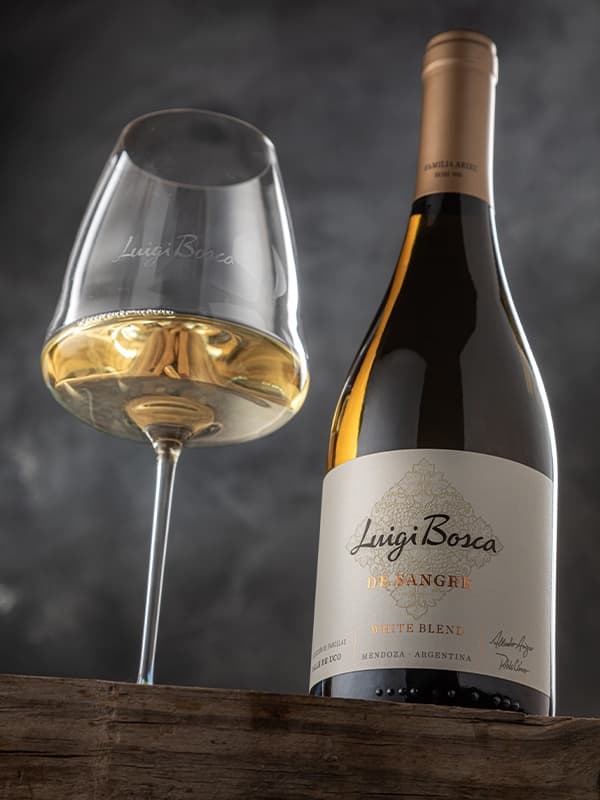 Вино "Де Сангре" Вайт Бленд / "De Sangre" White Blend, Luigi Bosca, біле сухе 0.75л
