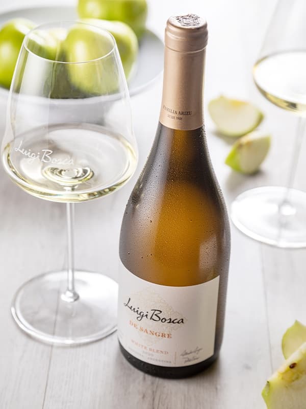 Вино "Де Сангре" Вайт Бленд / "De Sangre" White Blend, Luigi Bosca, біле сухе 0.75л